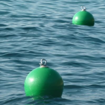 堅い浮遊深海の沖合いのボートの運行ブイ