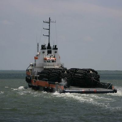 空気のフェンダーの横浜ゴム製 フェンダーを浮かべる50kpa 80kpa