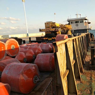 遊航船ポリウレタン補強の係留ブイのためのブイを通したSGSの海洋の鎖