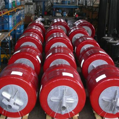EUのABS中国製保証障壁ポリウレタン ブイのための海洋の障壁のブイ