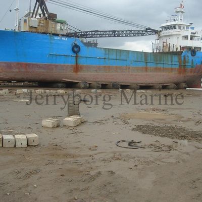 空気のゴム製 エアバッグを進水させる反摩耗の膨脹可能な船