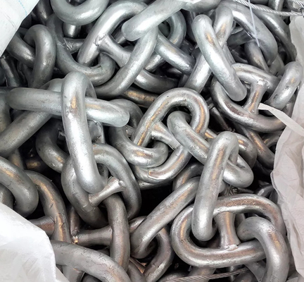 容器の船に使用する大きい鋼鉄海洋のスタッド リンク アンカーChainU2等級のアンカー鎖