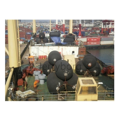 船舶や港湾用 膨張型海洋用 横浜ゴムスリング型フェンダー