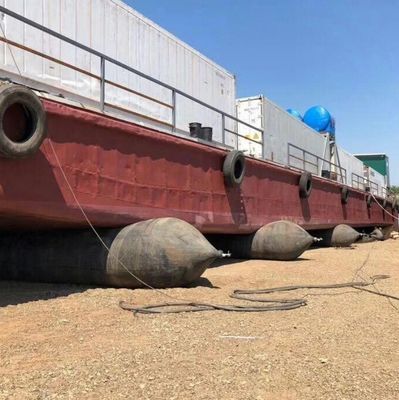 反老化する天然ゴムの膨脹可能なボートの進水のエアバッグ