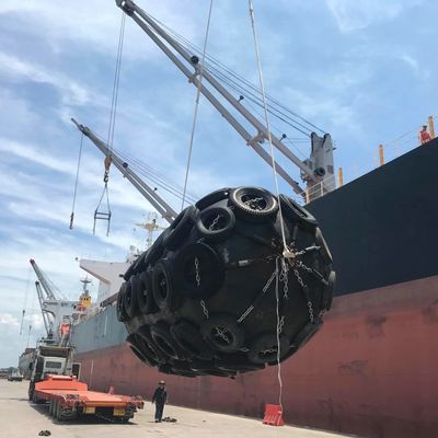 ISO17357 50 kpa 80のkpaの横浜タイプ膨脹可能な空気のフェンダー