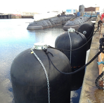 3.3m*6.5mの空気のゴム製浮遊ハイドロ海底フェンダー