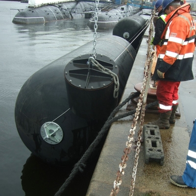 標準サイズの空気のゴム製縦のハイドロ海底フェンダー