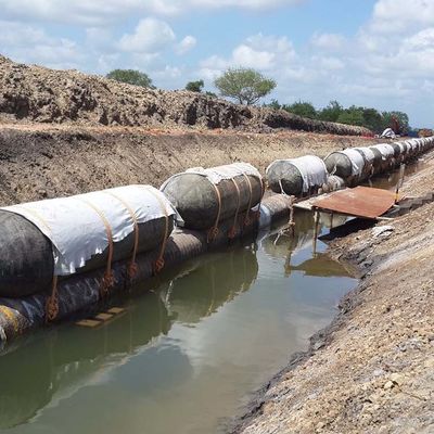 ボートのための空気のゴム製膨脹可能なエアバッグを進水させる水中海難救助の持ち上がる船