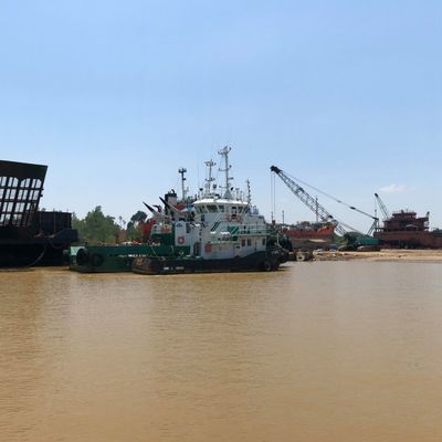 軽量の容易海洋のゴム製 エアバッグを進水させる船を配置する
