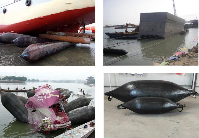 船の進水のエアー バッグ